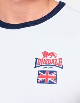 Camiseta CASHENDUN - White/Navy/Red