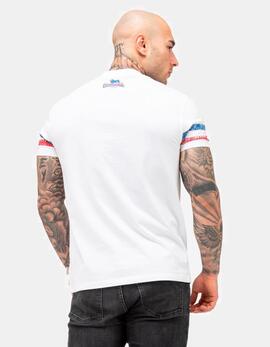 Camiseta LONSDALE CRUGMEER - White/Red/Blue