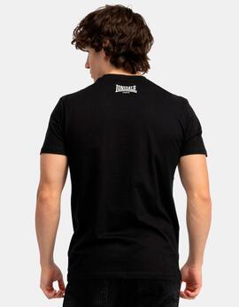 Camiseta LONSDALE MINVER - Black/Ecru