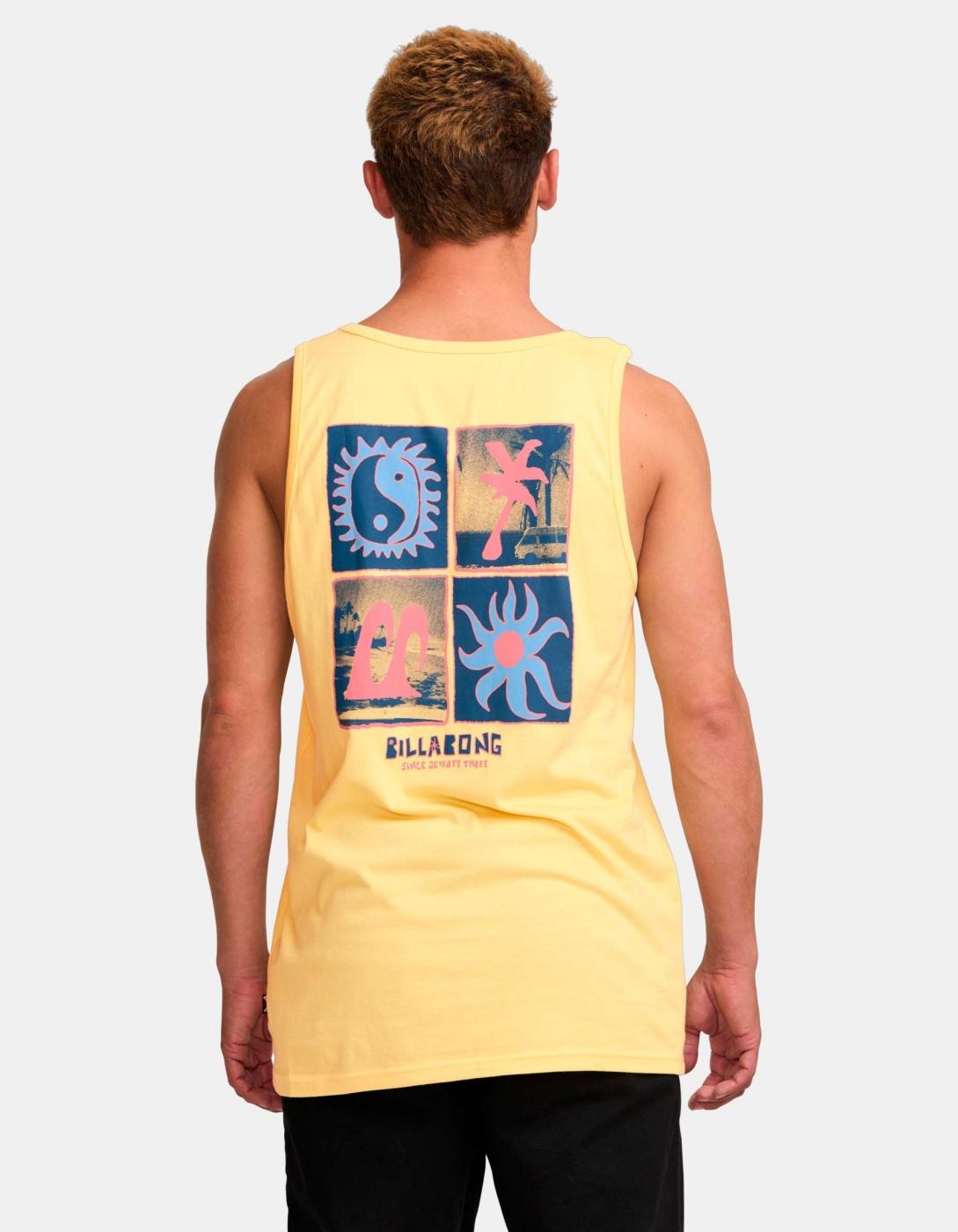 Camiseta BILLABONG TWIN PEAKS - Papaya
