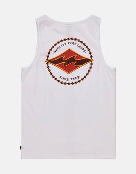 Camiseta Tirantes ROTOR DIAMOND - White