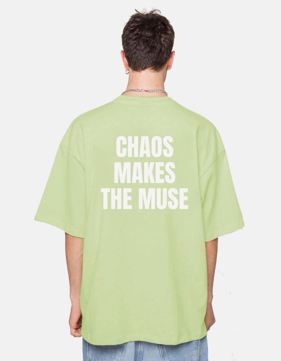 Camiseta KAOTIKO WASHED CHAOS - Lime