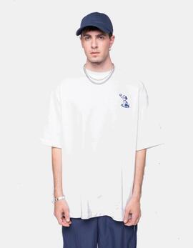 Camiseta KAOTIKO DOING NOTHING - White