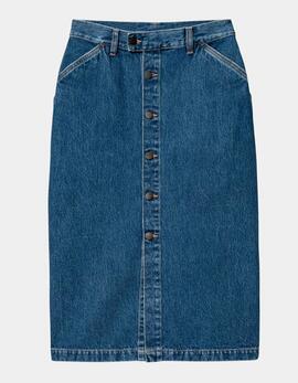 Falda W' COLBY - Blue Stone Washed