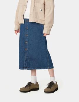Falda W' COLBY - Blue Stone Washed