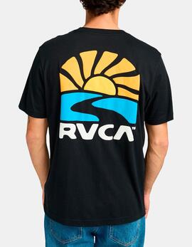 Camiseta RVCA SUN PHASE - Black