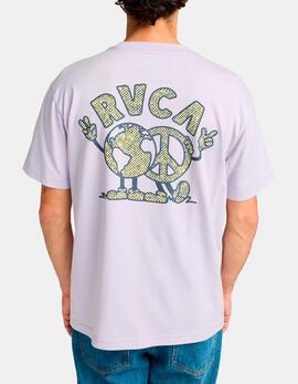 Camiseta RVCA UNITED - Pastel Lilac