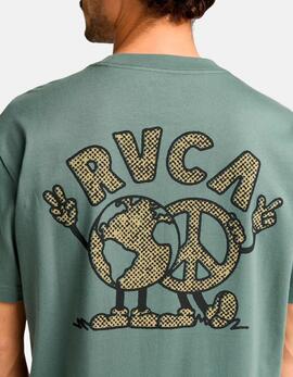 Camiseta RVCA UNITED - Balsam Green