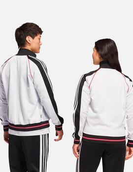 Chaqueta ADIDAS TYSHAWN - Crystal White/Black/Better Scarlet