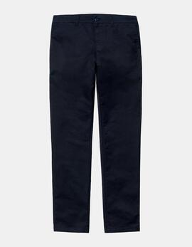 Pantalón CARHARTT WIP SID - Dark Navy Rinsed