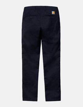 Pantalón CARHARTT WIP SID - Dark Navy Rinsed
