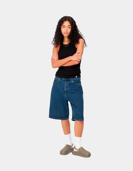 Bermuda CARHARTT WIP W' BRANDON - Blue Stone Washed