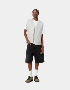 Bermuda CARHARTT WIP W' BRANDON - Black Stone Washed