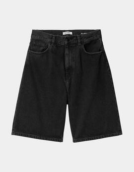 Bermuda CARHARTT WIP W' BRANDON - Black Stone Washed