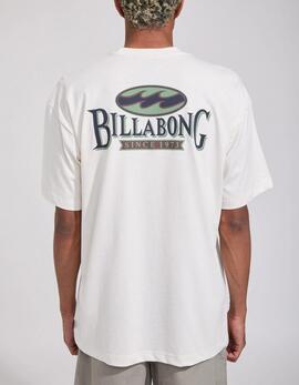 Camiseta BILLABONG DOUBLE SPREAD - Off White