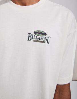 Camiseta BILLABONG DOUBLE SPREAD - Off White