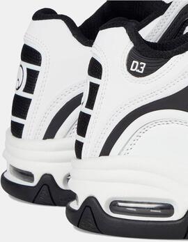 Zapatillas D3 2001 - White/White/Black