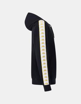 Sudadera Capucha ZAMIN 3 - Black/Yellow Gold Rich/