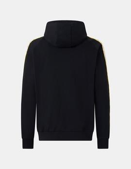 Sudadera Capucha ZAMIN 3 - Black/Yellow Gold Rich/