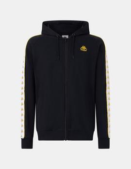 Sudadera Capucha ZAMIN 3 - Black/Yellow Gold Rich/