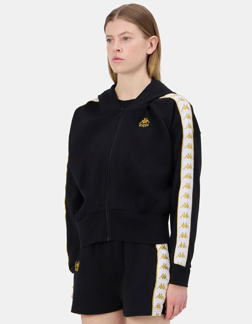 Sudadera CARLISE - Black/Yellow Gold Rich/White