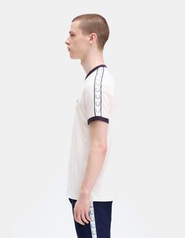 Camiseta FRED PERRY M4620 - Snow White