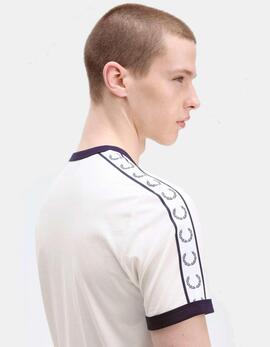 Camiseta FRED PERRY M4620 - Snow White