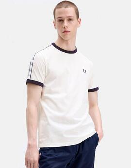 Camiseta FRED PERRY M4620 - Snow White