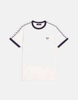 Camiseta FRED PERRY M4620 - Snow White