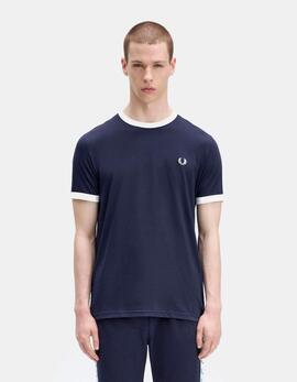 Camiseta FRED PERRY M4620 - Carbon Blue