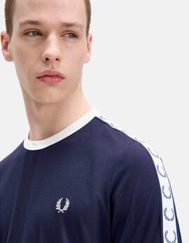 Camiseta FRED PERRY M4620 - Carbon Blue