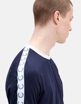 Camiseta FRED PERRY M4620 - Carbon Blue