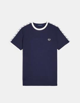 Camiseta FRED PERRY M4620 - Carbon Blue