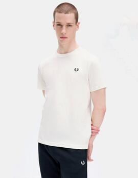 Camiseta FRED PERRY M1600 - Snow White