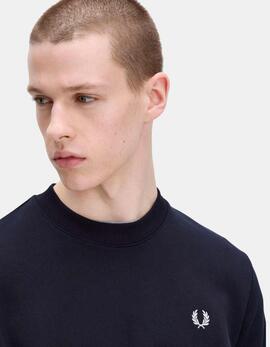 Sudadera Crew FRED PERRY M7535 - Navy