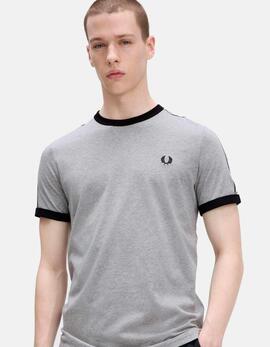 Camiseta FRED PERRY M4620 - Steel Marl