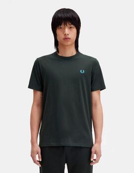 Camiseta FRED PERRY M1600 - Night Green/Navy