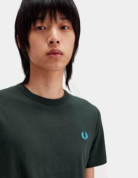 Camiseta FRED PERRY M1600 - Night Green/Navy