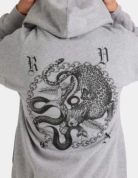 Sudadera Capucha RVCA BENJ - Grey Marle