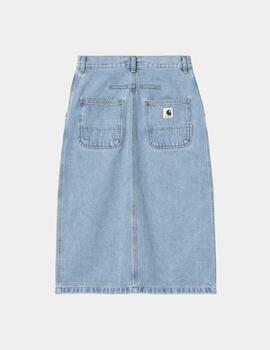 Falda CARHARTT WIP W' COLBY - Blue Stone Bleached