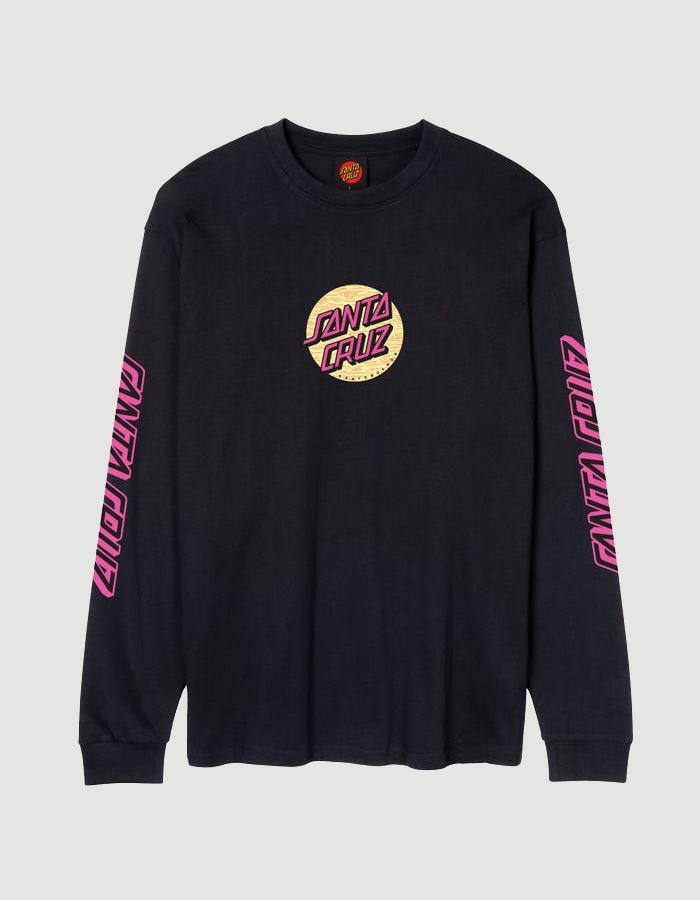 Cta. Manga Larga WAGON DOT FRONT - Black