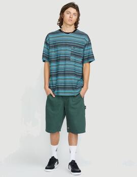 Camiseta VOLCOM SLIDE STONE - Dark Black Heather