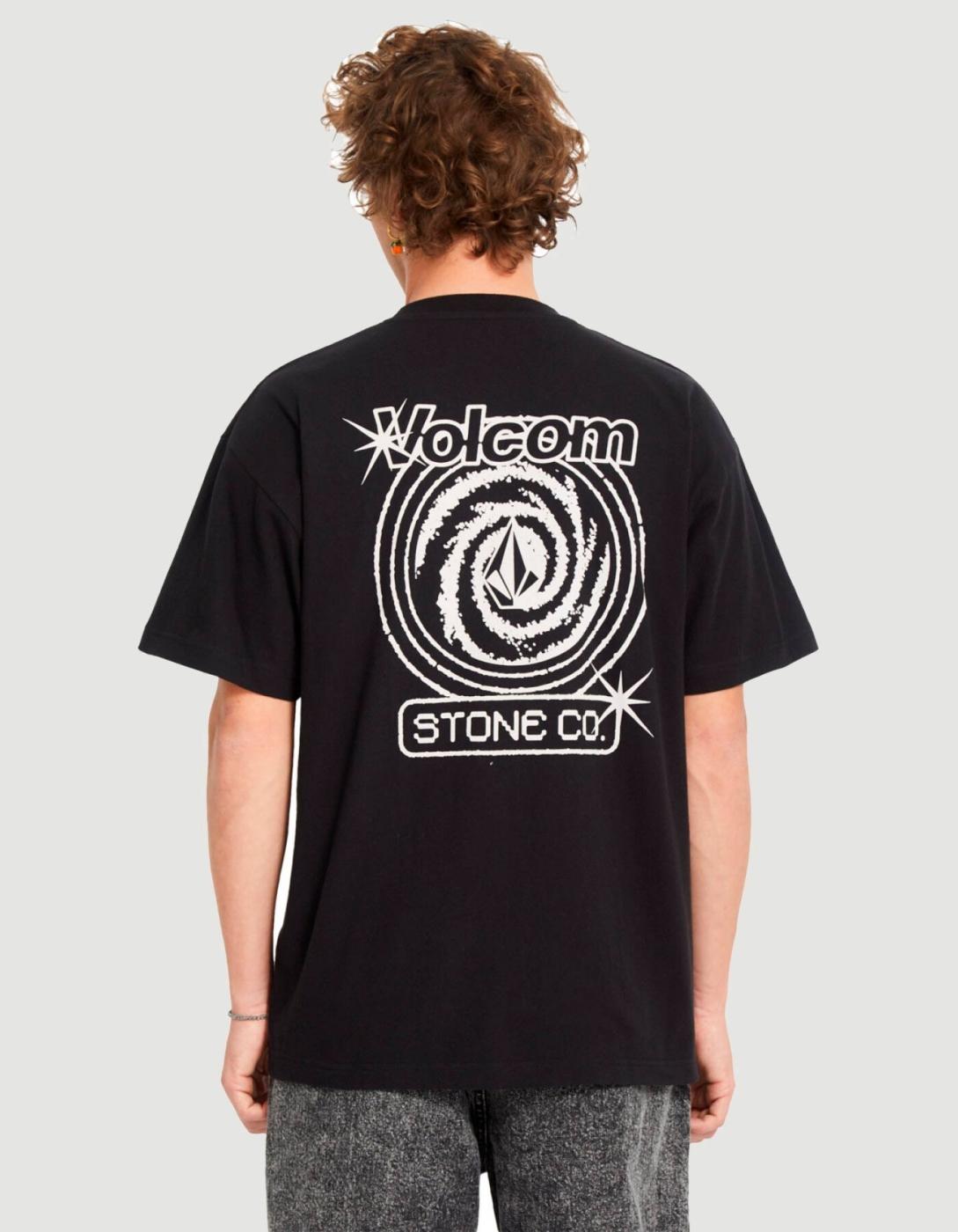 Camiseta VOLCOM DEEP TRANCE LSE - Black