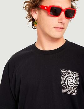 Camiseta VOLCOM DEEP TRANCE LSE - Black