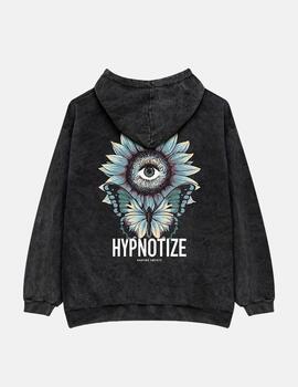 Sudadera WASHED HYPNOTIZE - Black