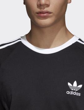 Camiseta Adidas  3 STRIPES - Negro