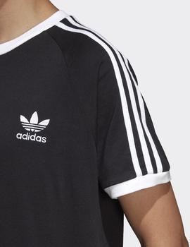 Camiseta Adidas  3 STRIPES - Negro