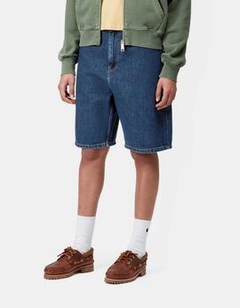 Bermuda CARHARTT WIP W' BRANDON - Blue Rinsed