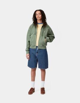 Bermuda CARHARTT WIP W' BRANDON - Blue Rinsed
