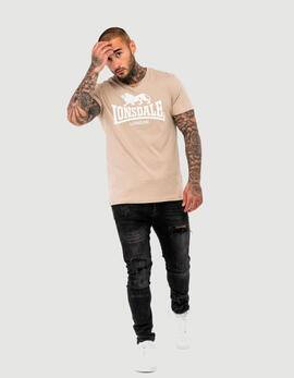 Camiseta ST. ERNEY - Sand/White